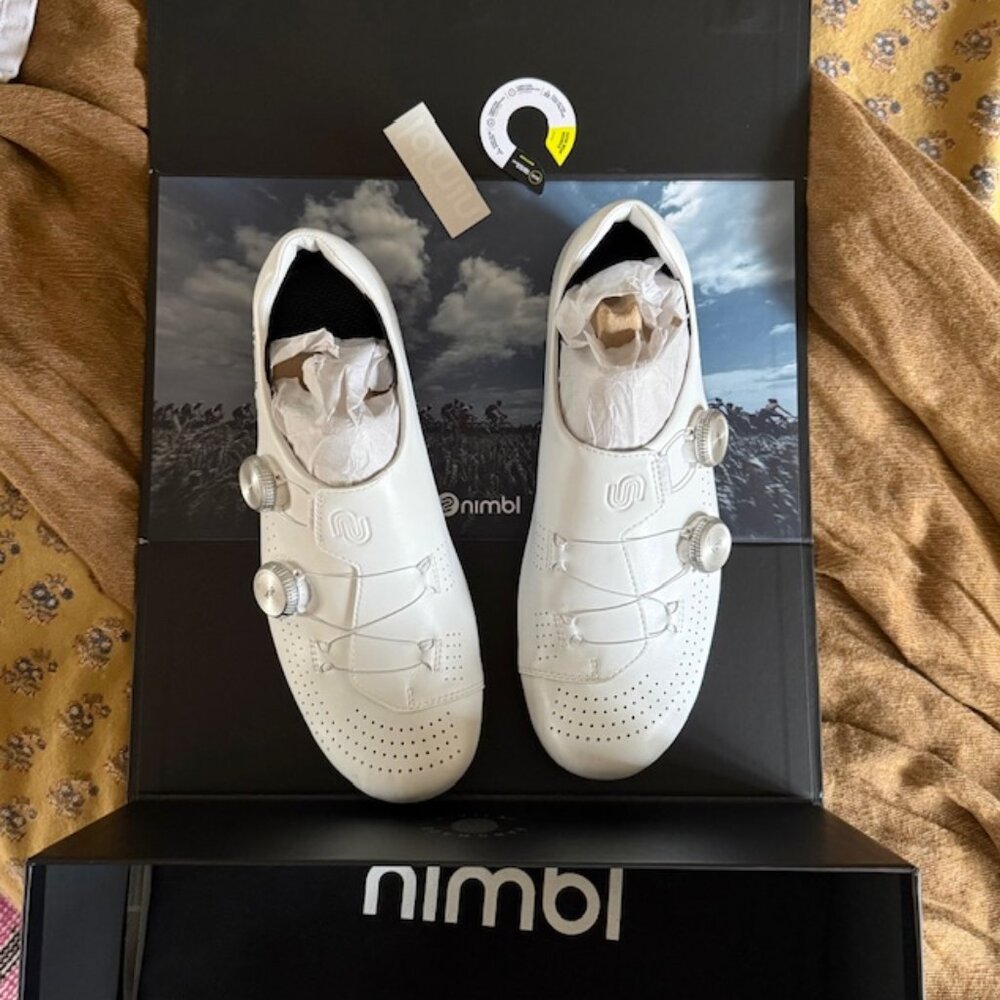 Best of the Best! NIMBL HANDMADE ITALIAN CYCLE SHOES US MEN"S 9.5